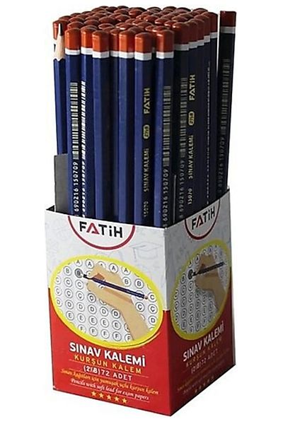 as alpa store Set of 12 Fatih Sinav Pencils