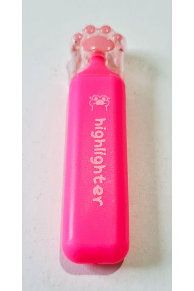 Modellino Neon Color Large Size Highlighter - Cut Tip, Paw A-7268A - Color Options 1 Piece