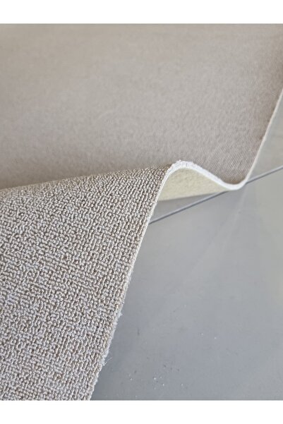 Nurteks Avantaj Krem Ucuz Halıfleks Keçe Taban Halıfleks Overloksuz