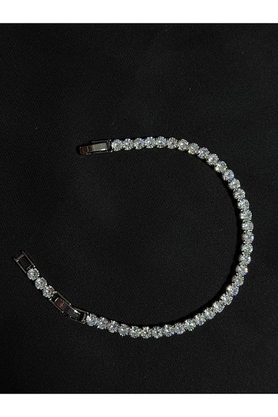 Çalıkaksesuar ZIRCON STONE STEEL BRACELET