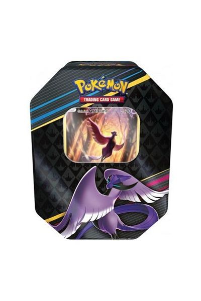 TOYFEST مجموعة بطاقات Pokemon Crown Zenith Tin Box English TCG المعدنية مع رمز اللعبة عبر الإنترنت - موديل 1