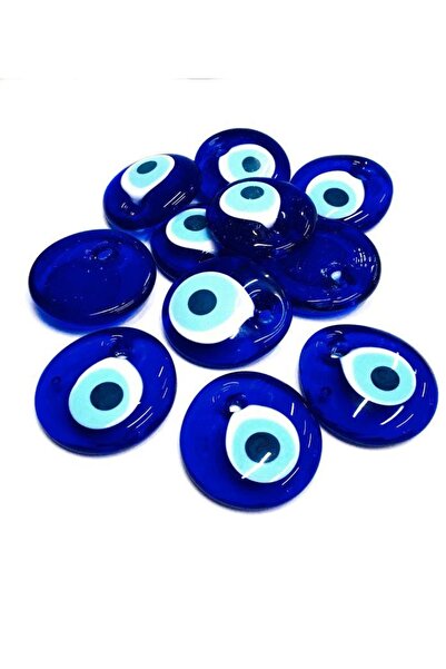 312 KONSEPT 3 bucăți de mărgele de sticlă cu ochi rău de 4 cm - ornament pent...