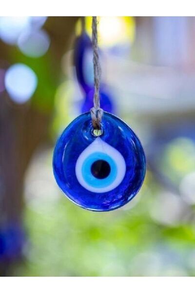 312 KONSEPT 15 ръчно изработени стъклени мъниста с отвори 4 см, за украса на ...