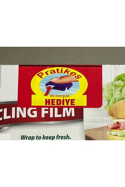 favorin 30X300 Meters 8 Micron Greenhouse Stretch Film - Sliding Cutting Blade Gift