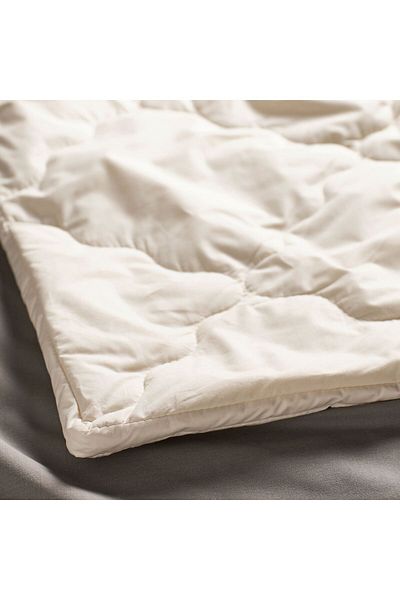 IKEA 240x220 cm Off-White Double Wool Quilt - Warm