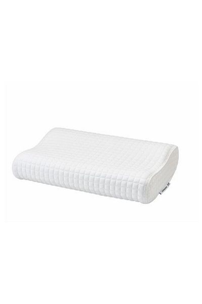 IKEA وسادة مريحة مقاس 33 × 50 سم باللون الأبيض للنوم على الجانب/الظهر