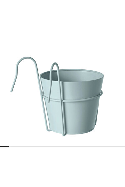 IKEA VITLÖK çiçeklik açık gri-mavi