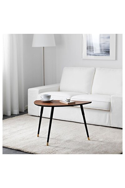 IKEA Orta Sehpa, Yaprak Şeklinde, Uzunluk: 77 cm  Genişlik: 39 cm  Yükseklik: 51 cm