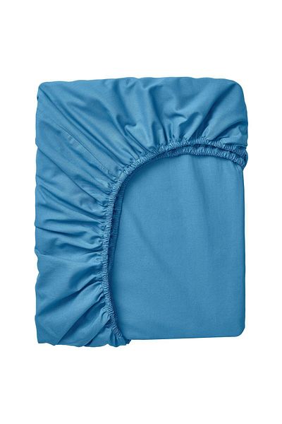 IKEA Fitted sheet, Single person fitted sheet, % Cotton, Soft fabric
