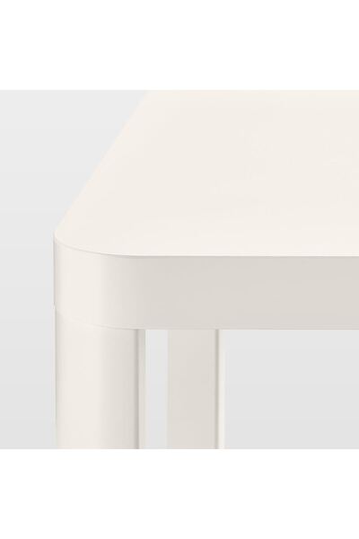 IKEA Tekerlekli Yan Sehpa, Uzunluk: 50 cm  Genişlik: 50 cm  Yükseklik: 45 cm