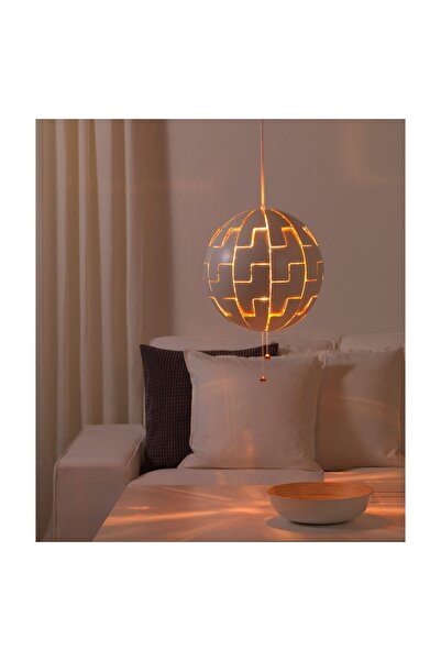 IKEA sarkıt lamba, siyah, 35 cm Siyah şeffaf plastikten yapılmıştır