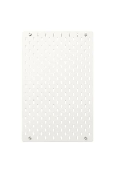 IKEA 36 X 36 Skadıs White 36X56 cm Multi-Purpose Board Pegboard