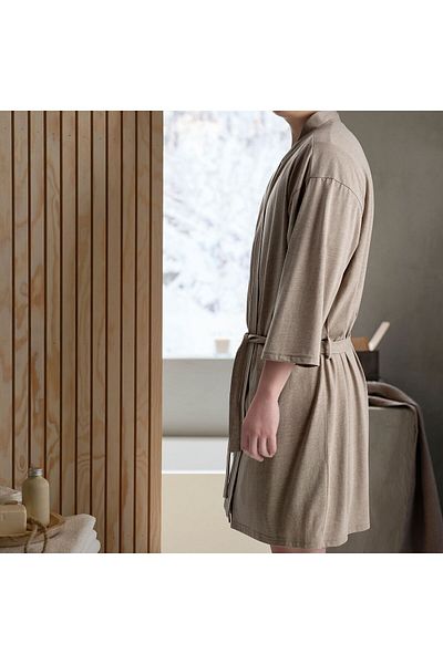 IKEA μπουρνούζι, μπεζ, L/XL-S/M