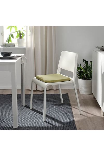 IKEA Staggstarr 36x36x2,5 Cm Green Non-Slip Base Chair Cushion Non-Slip Base