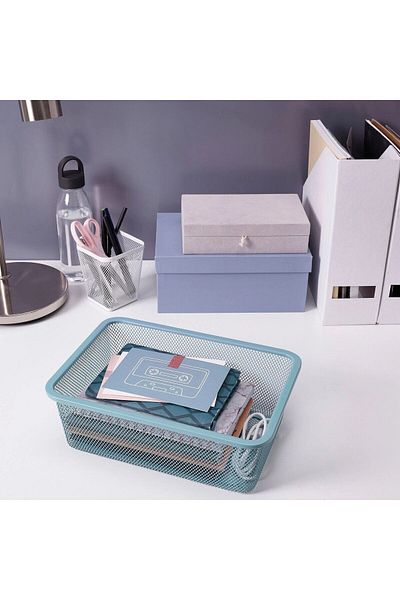 IKEA TROFAST gray-blue 20x30x10 cm storage box