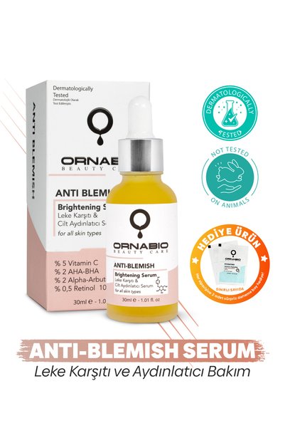 ornabio organik natural biyolojik مصل العناية المضاد للعيوب لتفتيح البشرة - A...