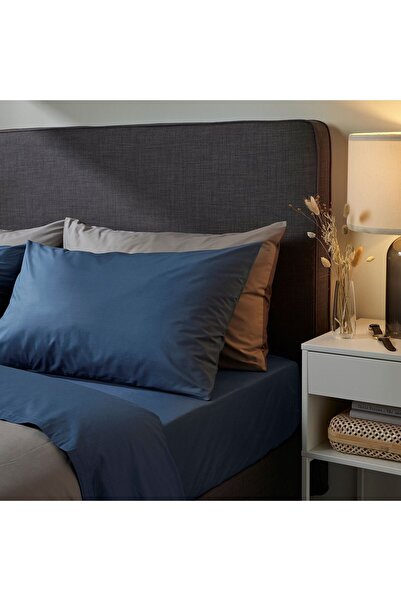 IKEA Cearșaf dublu, bumbac pur, ține rece și moale, 240x260 cm