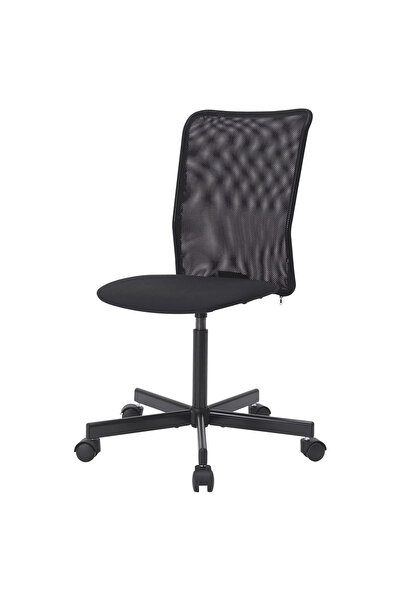 IKEA Vissle Siyah Çalışma Sandalyesi