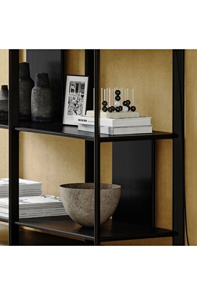 IKEA Bambu açık raf ünitesi, Genişlik: 120 cm  Derinlik: 40 cm  Yükseklik: 85 cm