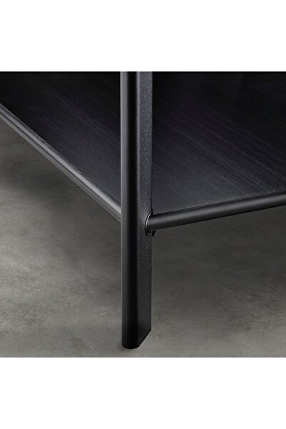 IKEA Bambu açık raf ünitesi, Genişlik: 120 cm  Derinlik: 40 cm  Yükseklik: 85 cm