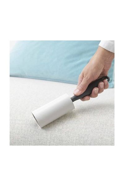 IKEA 12 Pack Gray and Ikea Refill Bastis Feather Bristle Dust Collector Roll