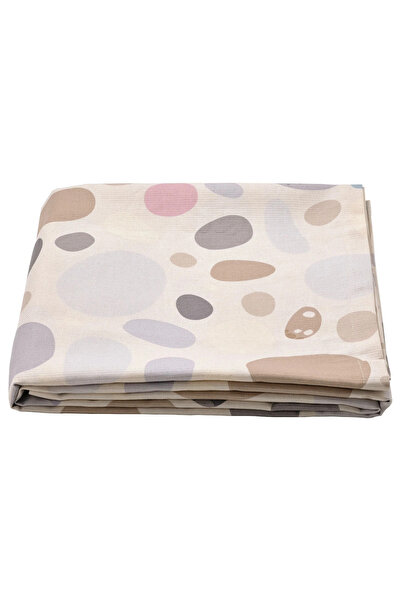 IKEA çok renkli-taş desenli 145x145 cm masa örtüsü