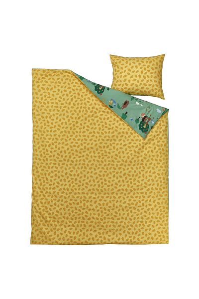 IKEA Children's bedding set, multi-coloured, 150x200/50x60 cm Cotton/viscose mix absorb moisture