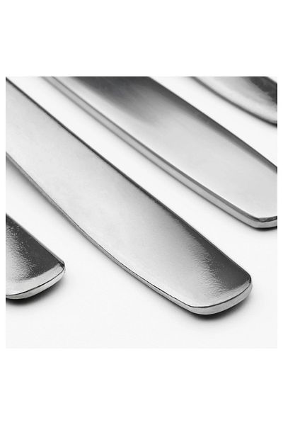 IKEA Mopsıg 4-Person Fork Spoon Knife Set Set 16 Pieces Stainless Steel