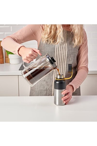 IKEA Hetlevrad Thermos Flask Stainless Steel 500 Ml