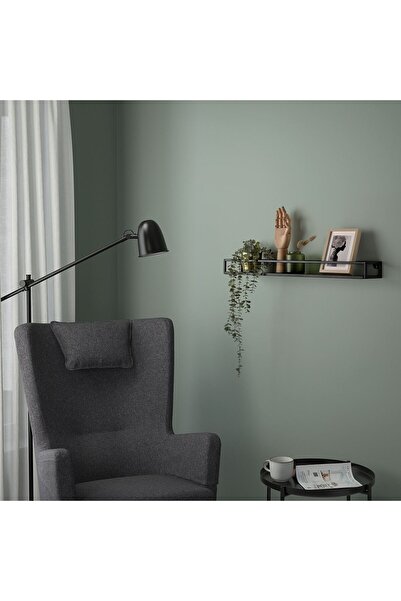 IKEA çerçeve rafı, antrasit, 75 cm