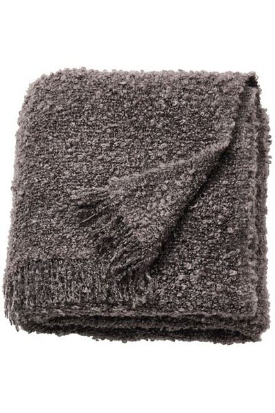 IKEA Evalı Single Blanket Dark Gray