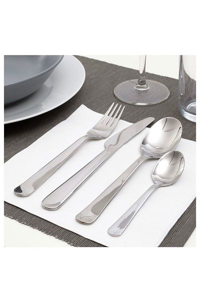 IKEA Dragon Stainless Steel 24-Piece Cutlery Set for 6 People