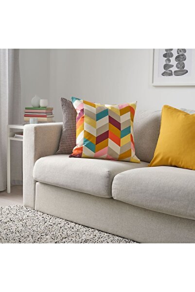 IKEA HANNELISE kırlent, çok renkli, 50x50 cm