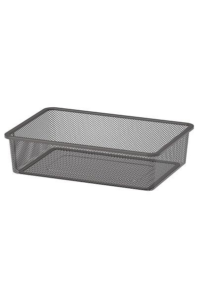 IKEA storage box, dark gray, 42x30x10 cm