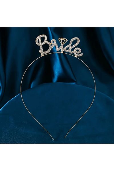 Store Gold Color Metal Stone Bridal Crown Bachelorette Party