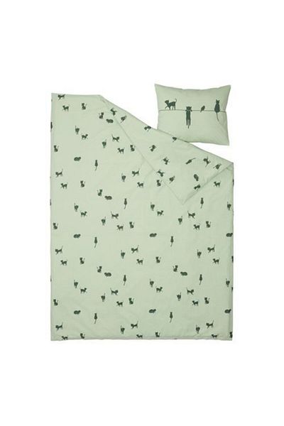IKEA Single Children's Duvet Cover Set Water Green-150X200/50X60 Cm-Without Sheets