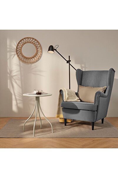 IKEA Tanebro Yan Sehpa, Çap: 46 cm Yükseklik: 60.5 cm Maks. yük: 10 kg