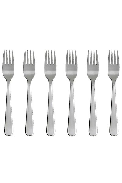 IKEA Dragon 16 Cm 6 Pieces Stainless Steel Sweet Fork