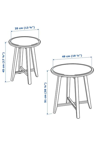IKEA Sehpa Seti, 39-45