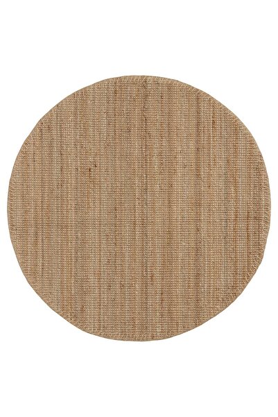 IKEA Jüt halı, natürel, 130 cm