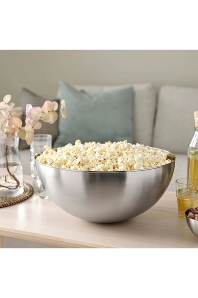 IKEA Height Stainless Steel - Mixing Bowl, Compartment Size Serving Bowl: 16 Cm Diameter: 36 Cm
