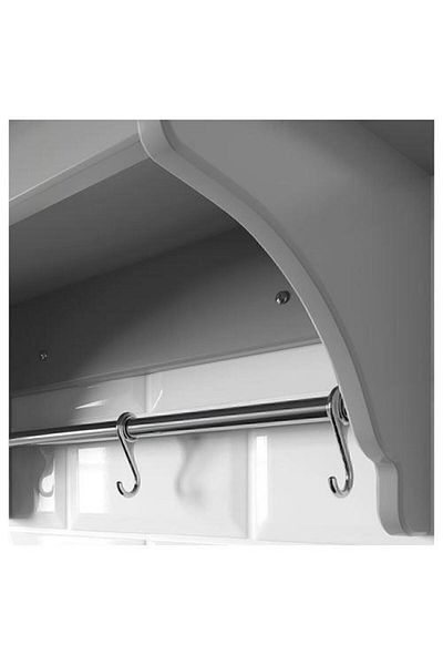 IKEA Kitchen Wall Shelf Gray Color 50 cm Kitchen Organization Shelf