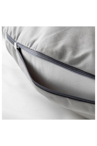IKEA Len Μαξιλάρι Θηλασμού Γκρι Μαλακή Υφή Αποτελεσματική Μείωση Φορτίου