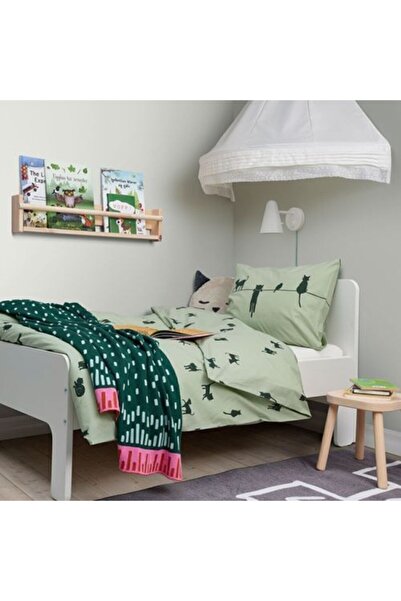 IKEA Single Children's Duvet Cover Set Water Green-150X200/50X60 Cm-Without S...