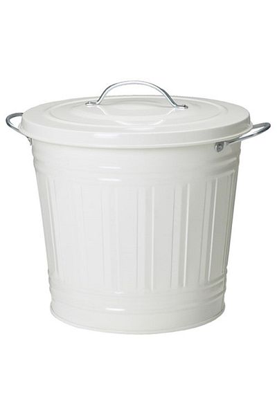 IKEA Κάδος απορριμμάτων White Knodd 16 λίτρων - Ατσάλι