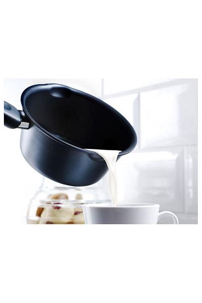 IKEA Hemlagad Black Teflon Sauce Pot 1 Liter