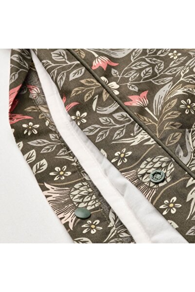 IKEA tek kişilik nevresim seti, koyu yeşil-desenli, 150x200/50x60 İngiliz Sanat ve El Sanatları