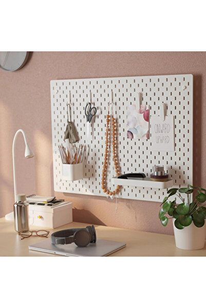 HALL BREATHE Çok amaçlı pano seti, 7 parça, beyaz, farklı kullanım alanları için ideal