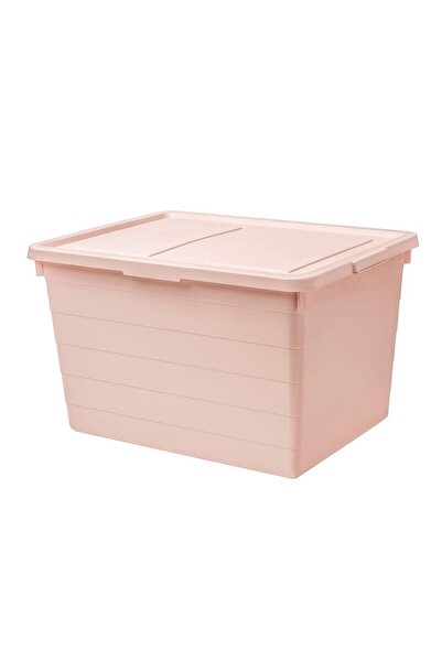 IKEA Sockerbit Kapaklı Kutu - Pembe - 38x51x30 Cm