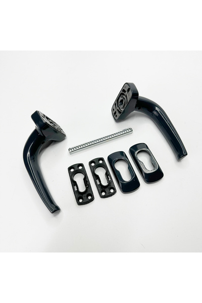 onuraksesuar BAREL ROZETLİ YAYLI ALÜMİNYUM KAPI KOLU